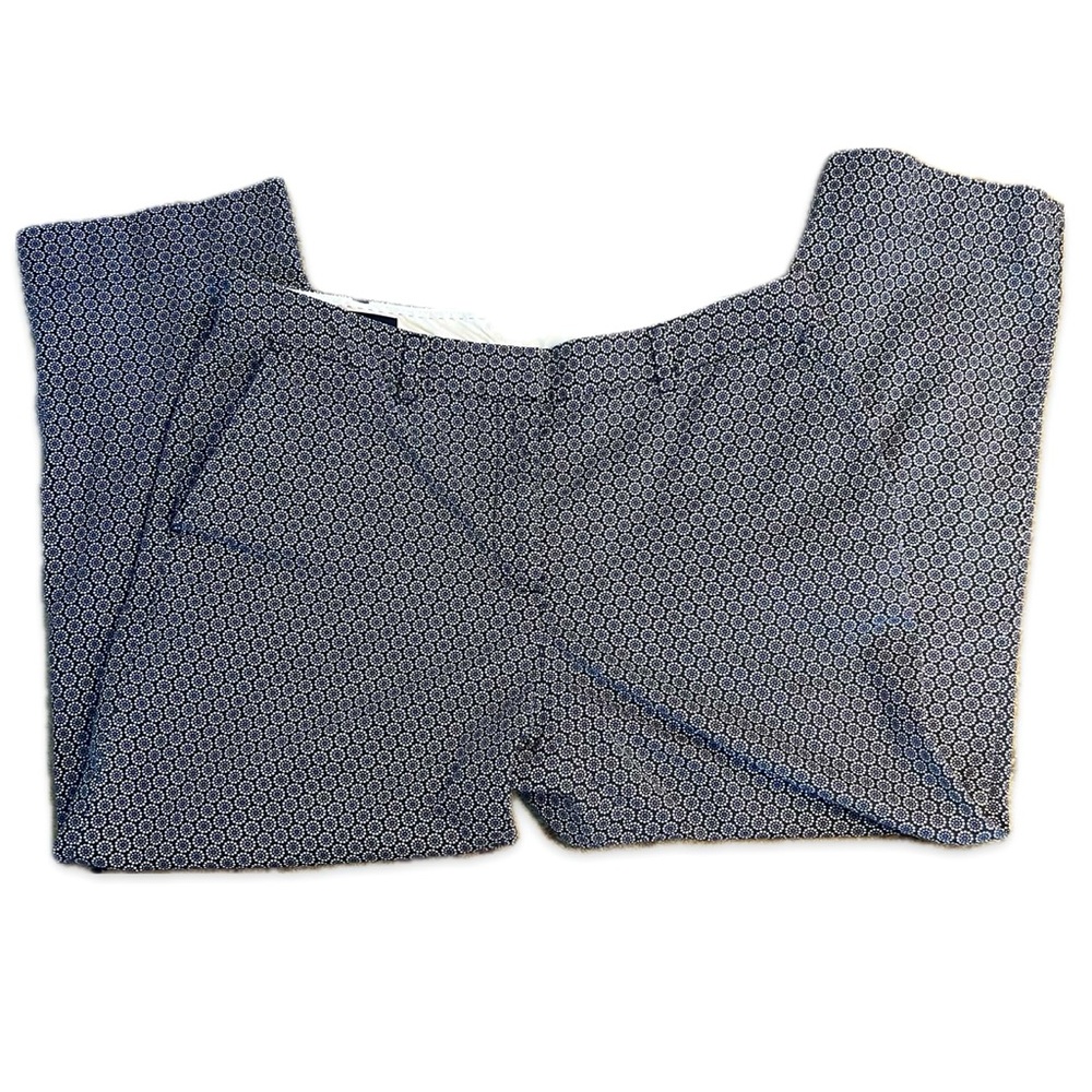 Land’s End cropped lightweight pants for summer medallion print cotton size 10